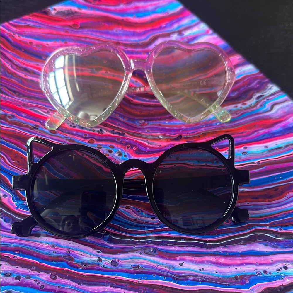 H&M Black and White Sunglasses Set